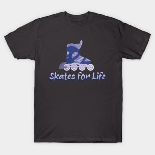 Blue Skates for Life T-Shirt